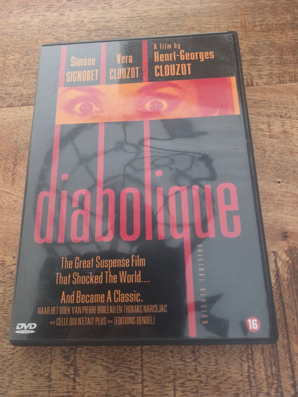 Diabolique dvd(1956)simone signoret, Alle leeftijden, Ophalen of Verzenden, Zo goed als nieuw, Drama