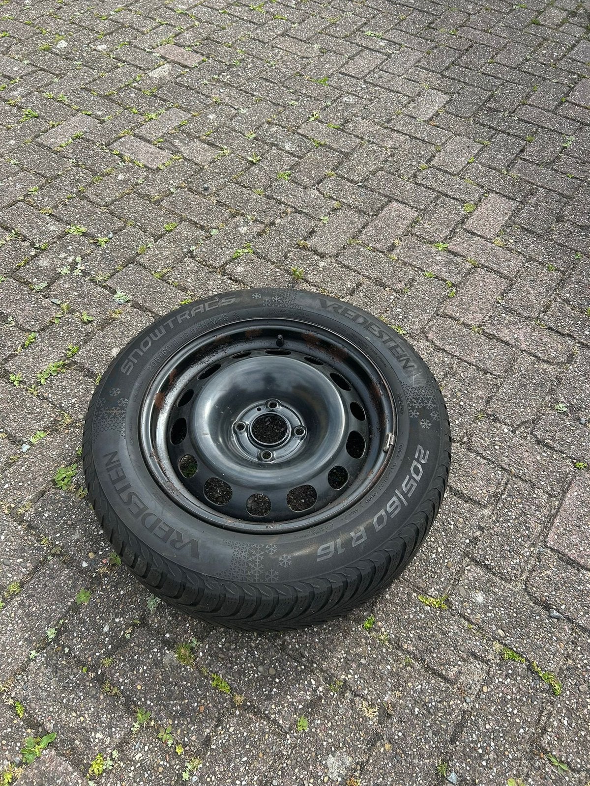 Set van 4 Vredestein autobanden, Ophalen, Gebruikt