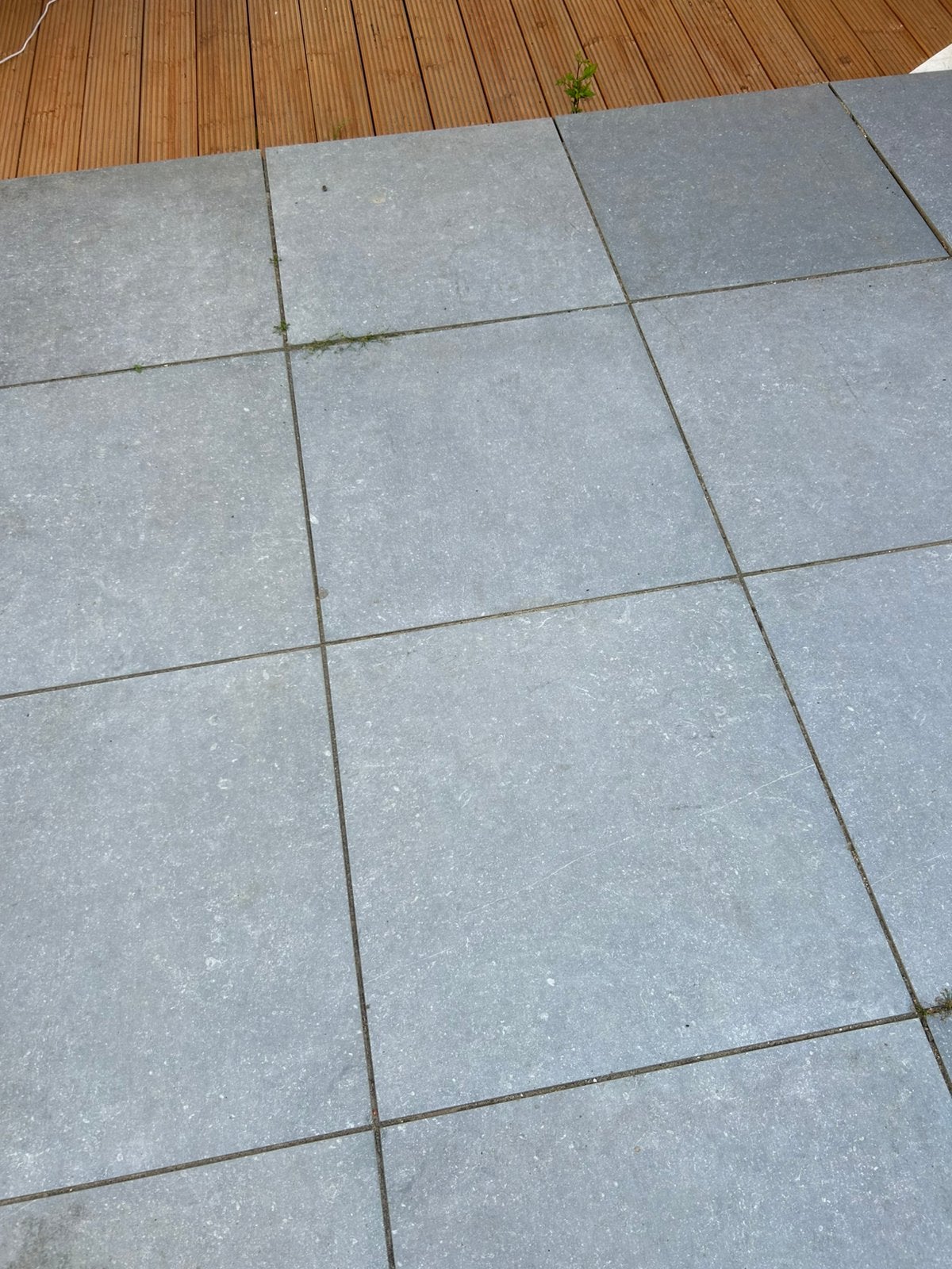 Terras tegels 60 x 60, Ophalen of Verzenden, Gebruikt, Beton, Terrastegels