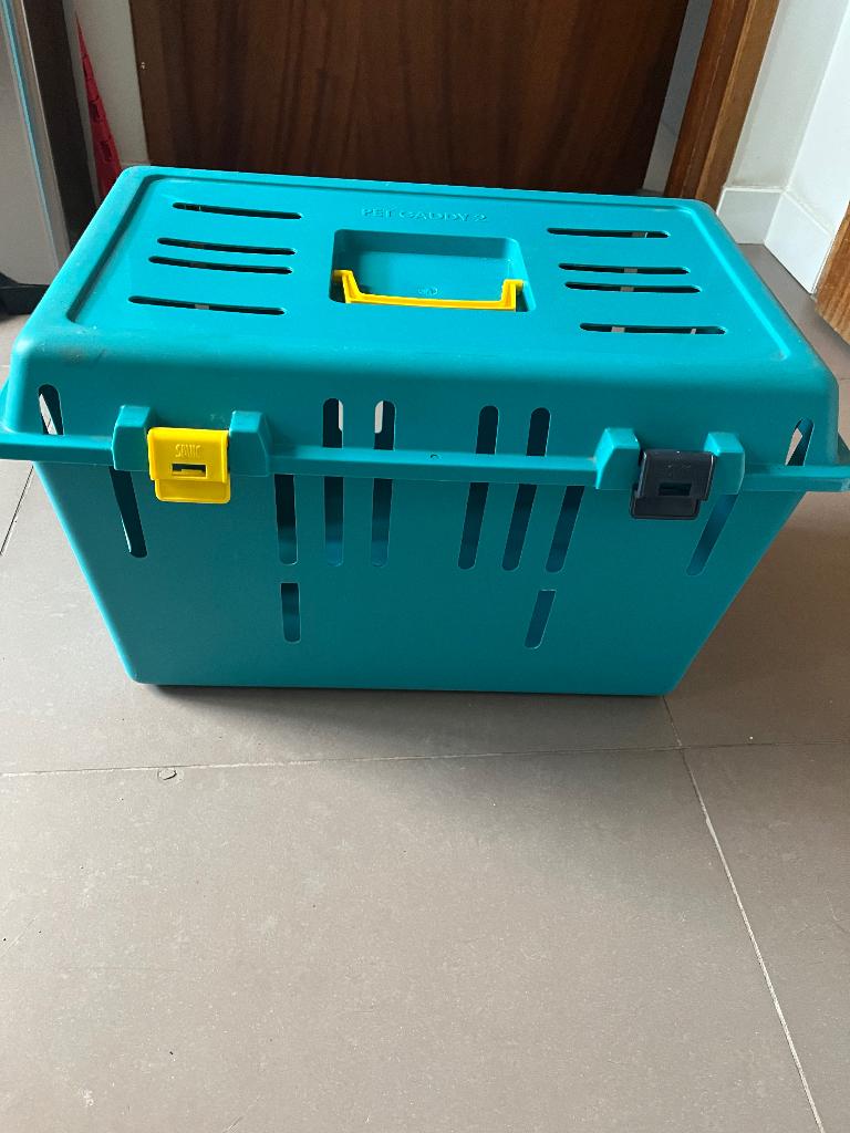 Extra grote vervoersmand katten (pet caddy), Dieren en Toebehoren, Ophalen, Gebruikt