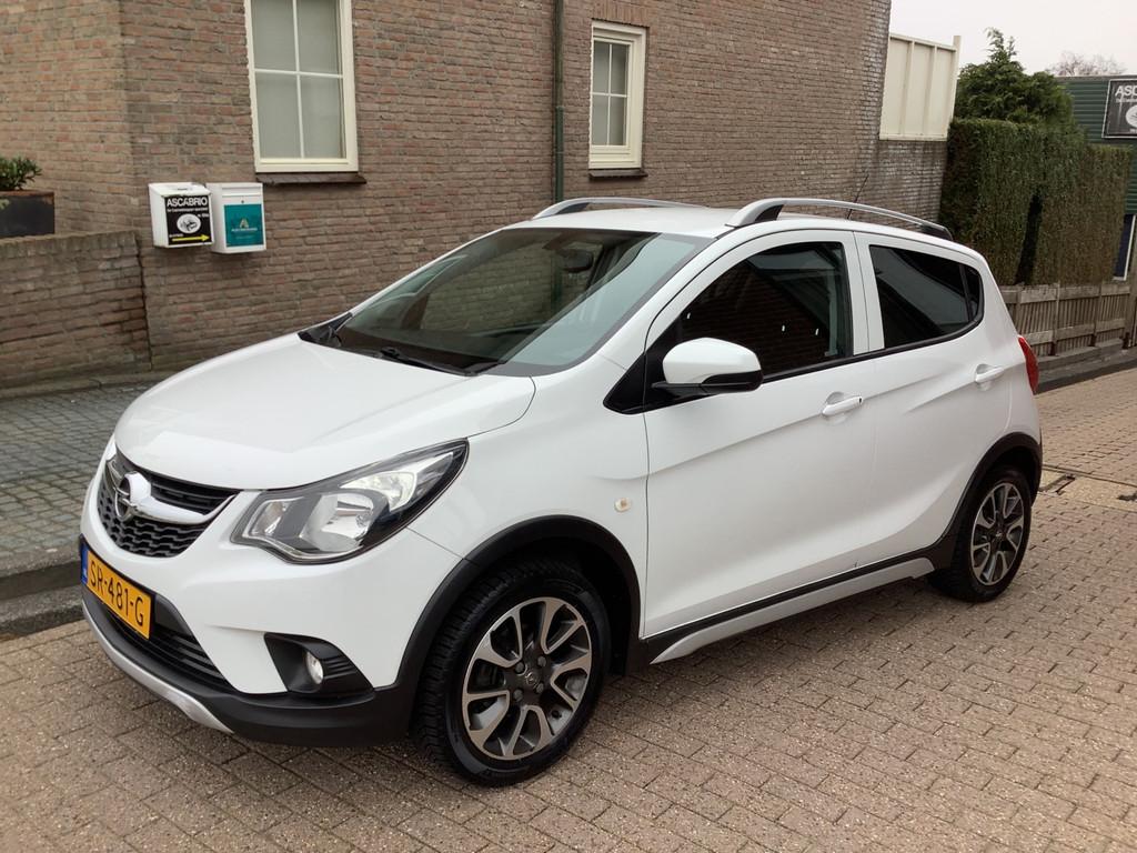Opel KARL 1.0 Rocks Online Edition, Auto's, Opel, Voorwielaandrijving, 839 kg, Stof, Gebruikt