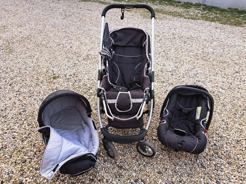 Complete Topmark kinderwagen, Kinderen en Baby's, Kinderwagens en Combinaties, Zo goed als nieuw, Combiwagen, Overige merken, Met autostoeltje
