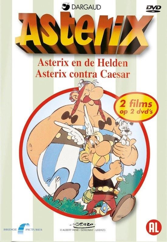 2-DVD Asterix En De Helden/Contra Caesar, Cd's en Dvd's, Dvd's | Kinderen en Jeugd, Zo goed als nieuw, Film, Avontuur, Alle leeftijden