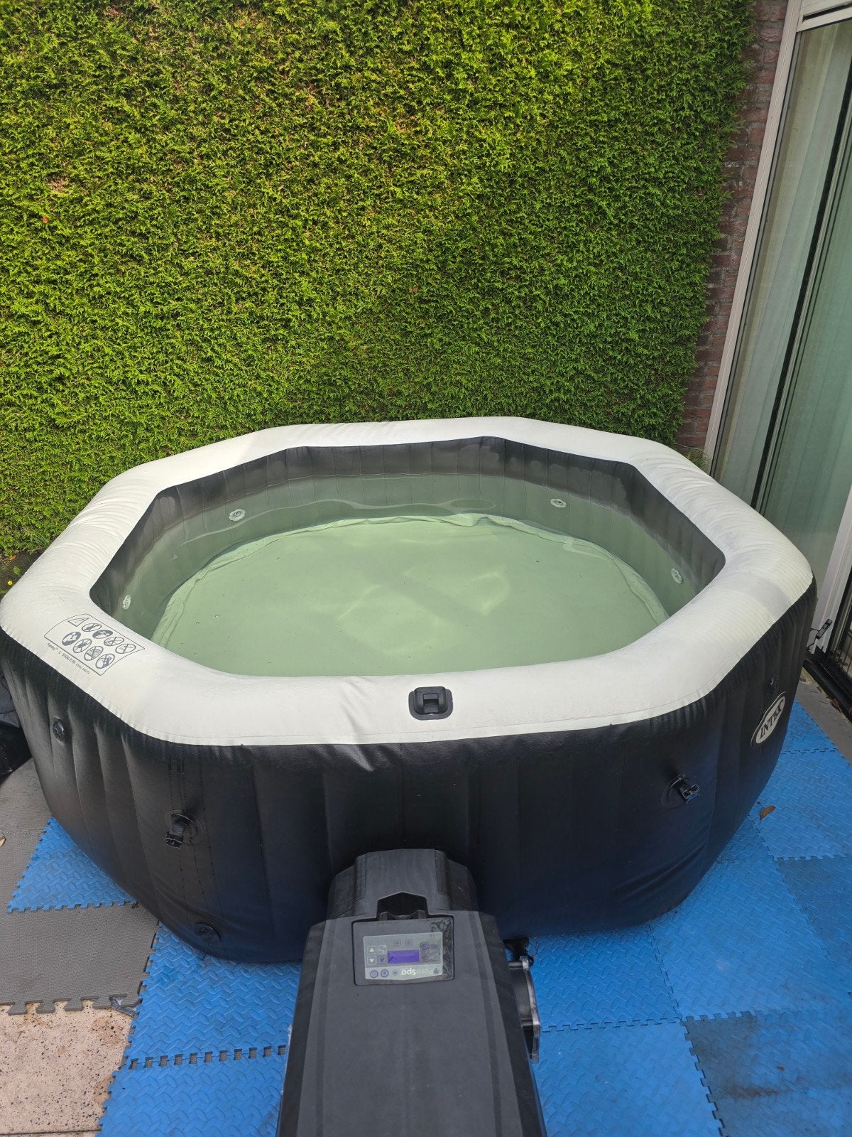 Intex pure spa jacuzzi | TOPSTAAT, Tuin en Terras, Ophalen, Zo goed als nieuw, Afdekzeil, Opblaasbaar
