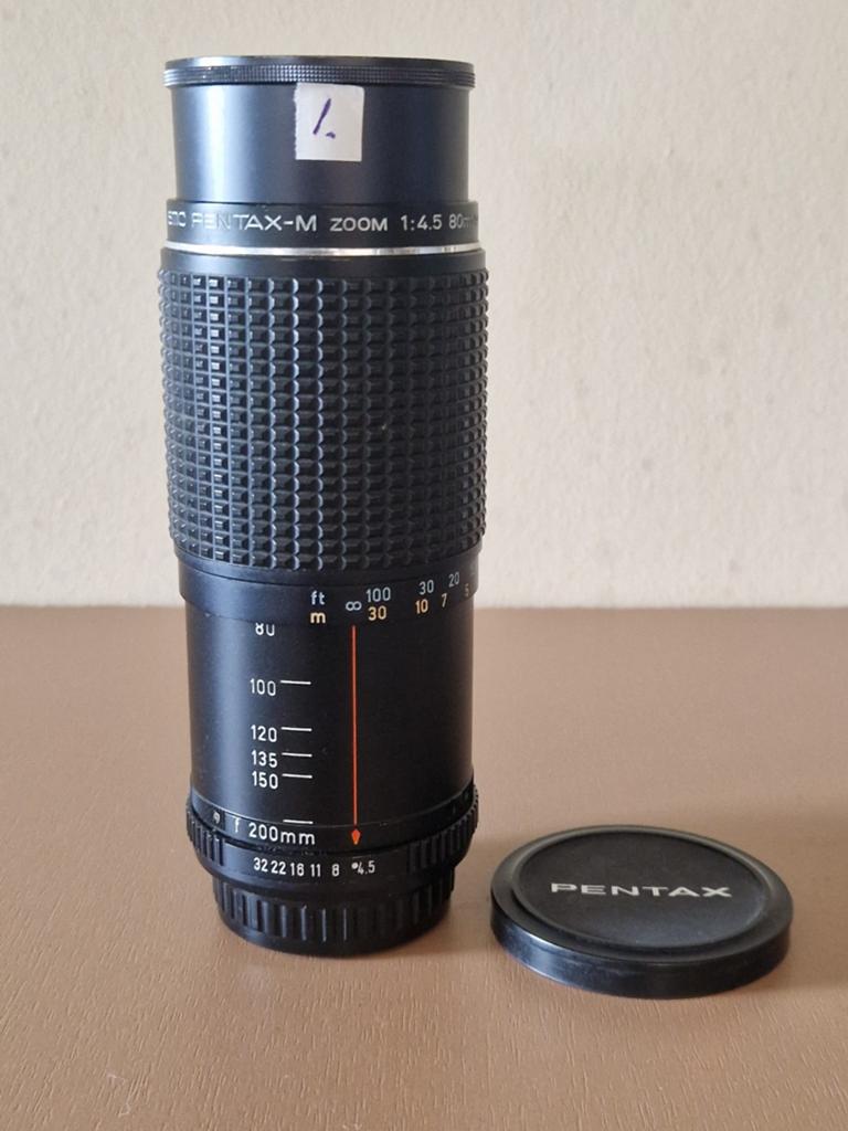 Pentax objectieven flitser en zonnekappen., Verzenden, Telelens, Zoom