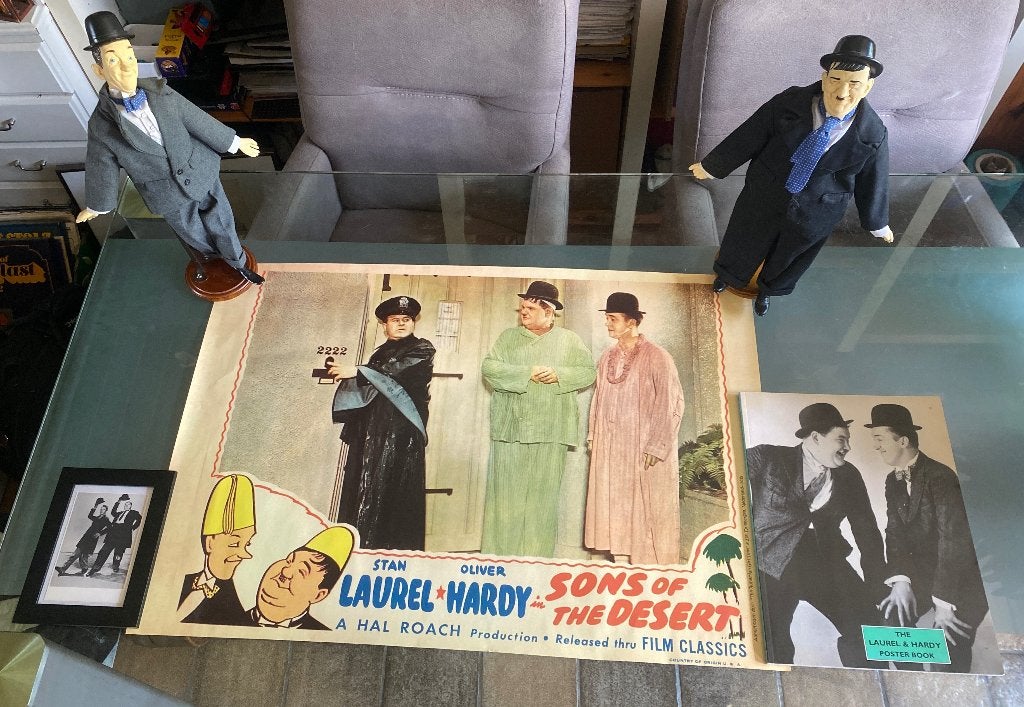 Laurel & Hardy collectie, Verzamelen, Ophalen of Verzenden, Zo goed als nieuw, Mens