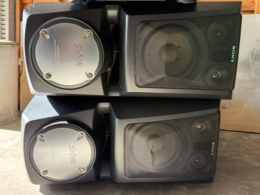 Sony SS-80V speakers, Ophalen, Gebruikt, Sony, 120 watt of meer