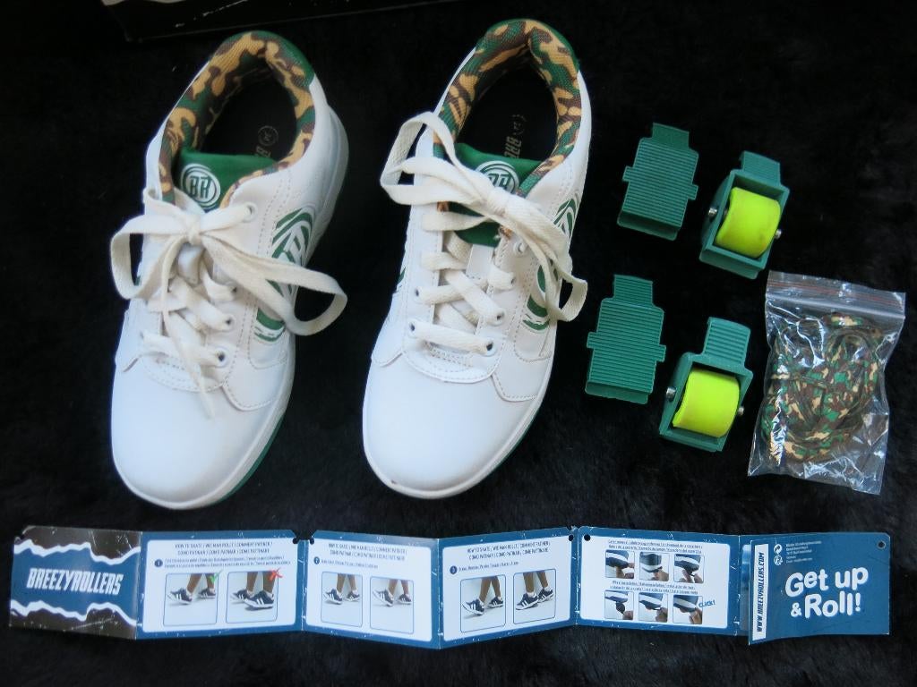 BREEZY ROLLERS maat 34 (kinderschoenen) met rol functie, Ophalen of Verzenden, Gebruikt, Kinderen