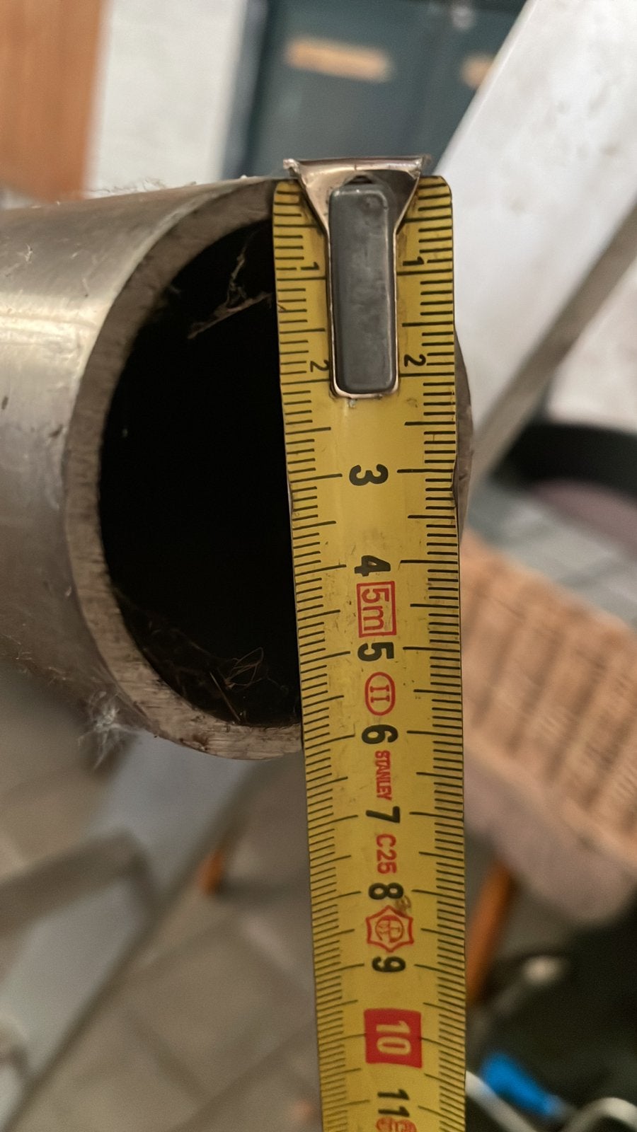 RVS reling buis pijp koker Ø 6.0 x 6.00, Doe-het-zelf en Verbouw, Ophalen, Overige metalen