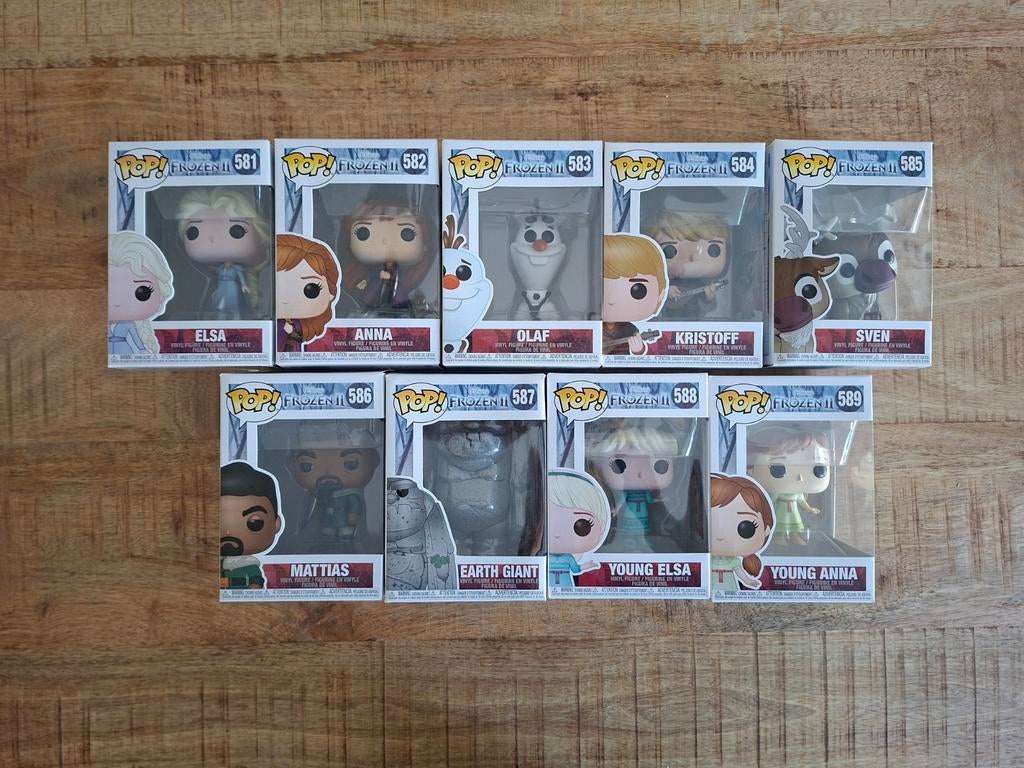 Disney Funko Pop! Frozen 2 Collectie, Ophalen of Verzenden, Nieuw