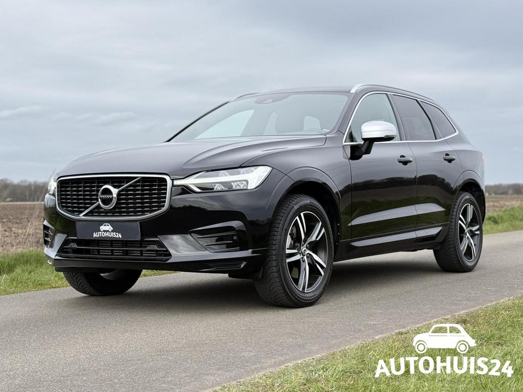 Volvo XC60 2.0 T4 R-Design PANO TREKHAAK LED HEAD-UP, Gebruikt, Zwart, 14 km/l, Bedrijf