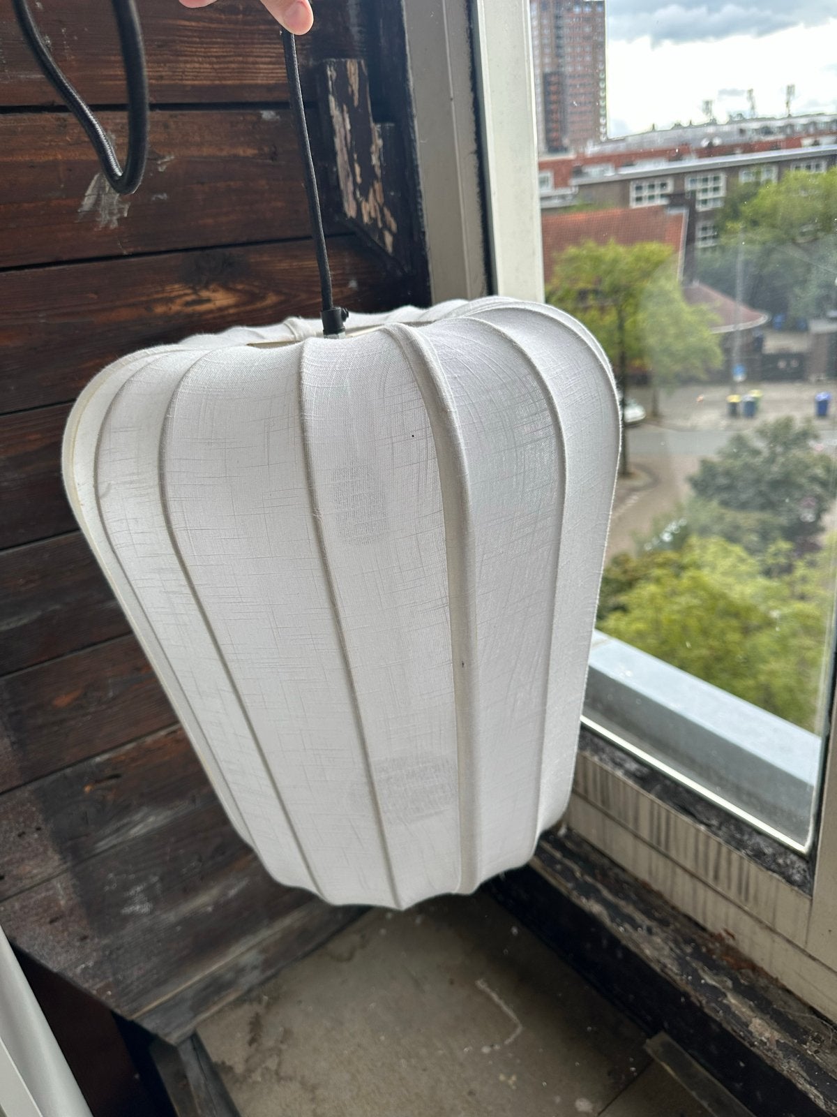 Hanglamp Sora (by boo), Ophalen, Gebruikt, Natuurlijk materiaal, Minder dan 100 cm