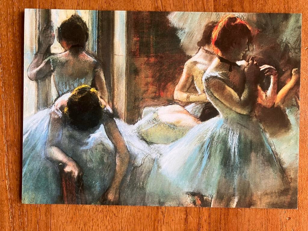 Edgar Degas - Tänzerinnen (Ballerina's), Ophalen of Verzenden, 1980 tot heden, Ongelopen, Sport en Spel