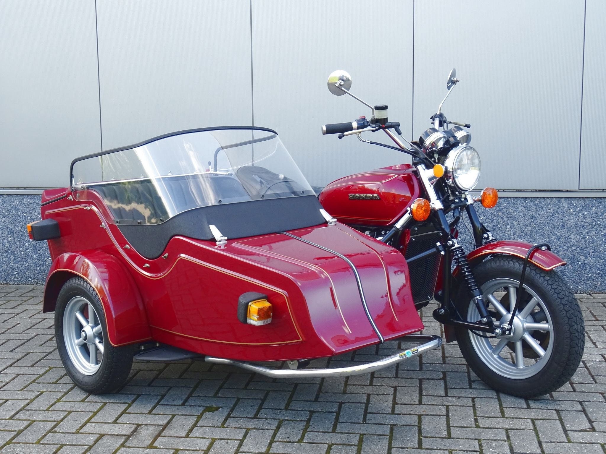 Honda GL 1000 GOLDWING ZIJSPAN (bj 1976), Motoren, Meer dan 35 kW, Overig, 999 cc