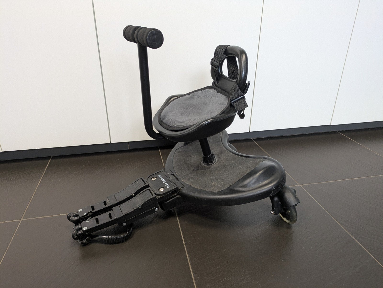 Moby-System Meerijdplankje met zitje, Ophalen, Gebruikt, Kinderwagen, Overige merken