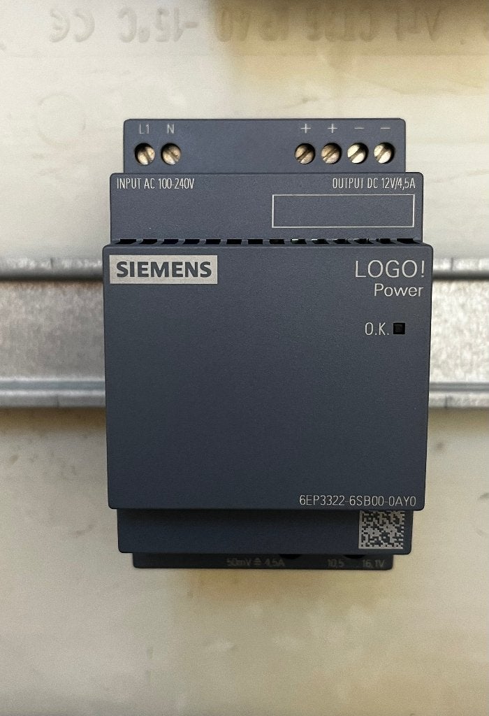 Siemens Logo voeding 12V/4,5A, Ophalen of Verzenden, Nieuw