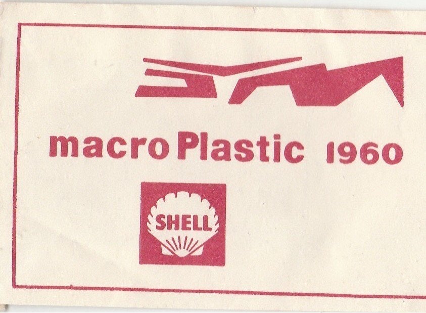 SHELL - macro Plastic 1960, Ophalen of Verzenden