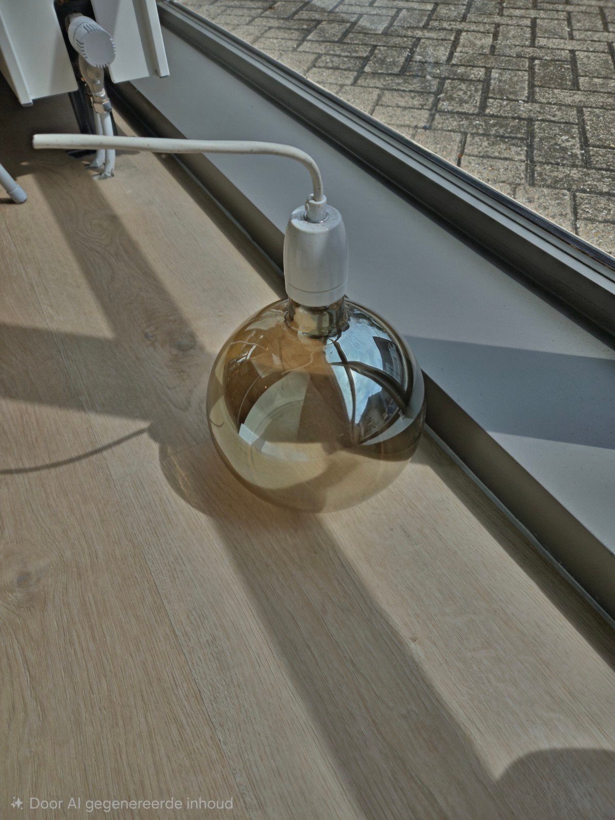 4x Segula Floating Globe 200 Smokey Grey LED, Ophalen, Zo goed als nieuw