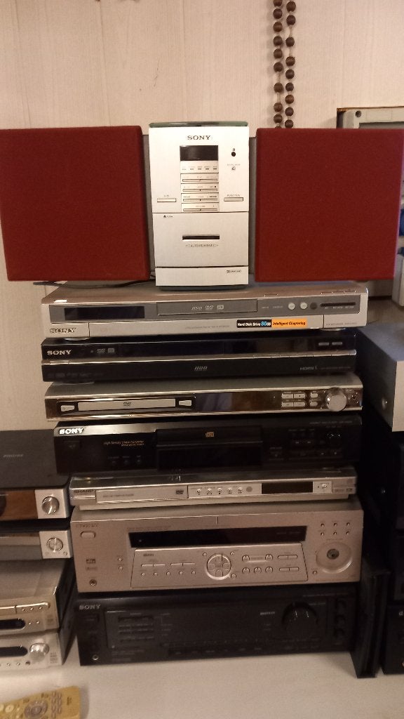 radio/cd / dvd /casette/spelers, Ophalen, Gebruikt, Sony, Wisselaar