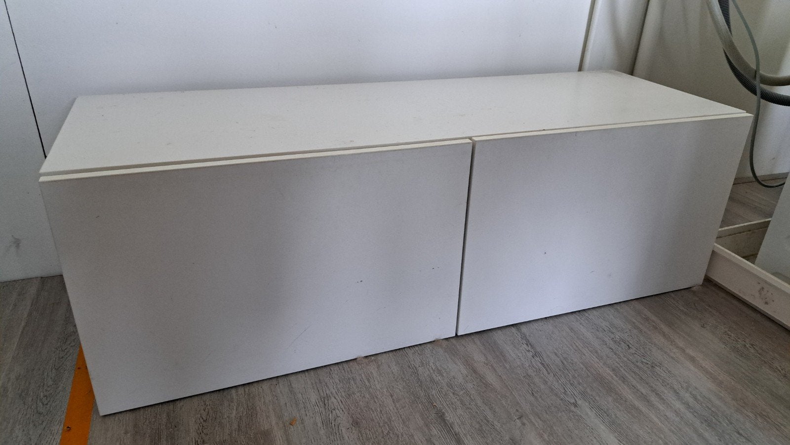 IKEA Besta Kast met 2 Lades - Wit (120x42x38 cm) 2 stuks, Ophalen of Verzenden, Gebruikt