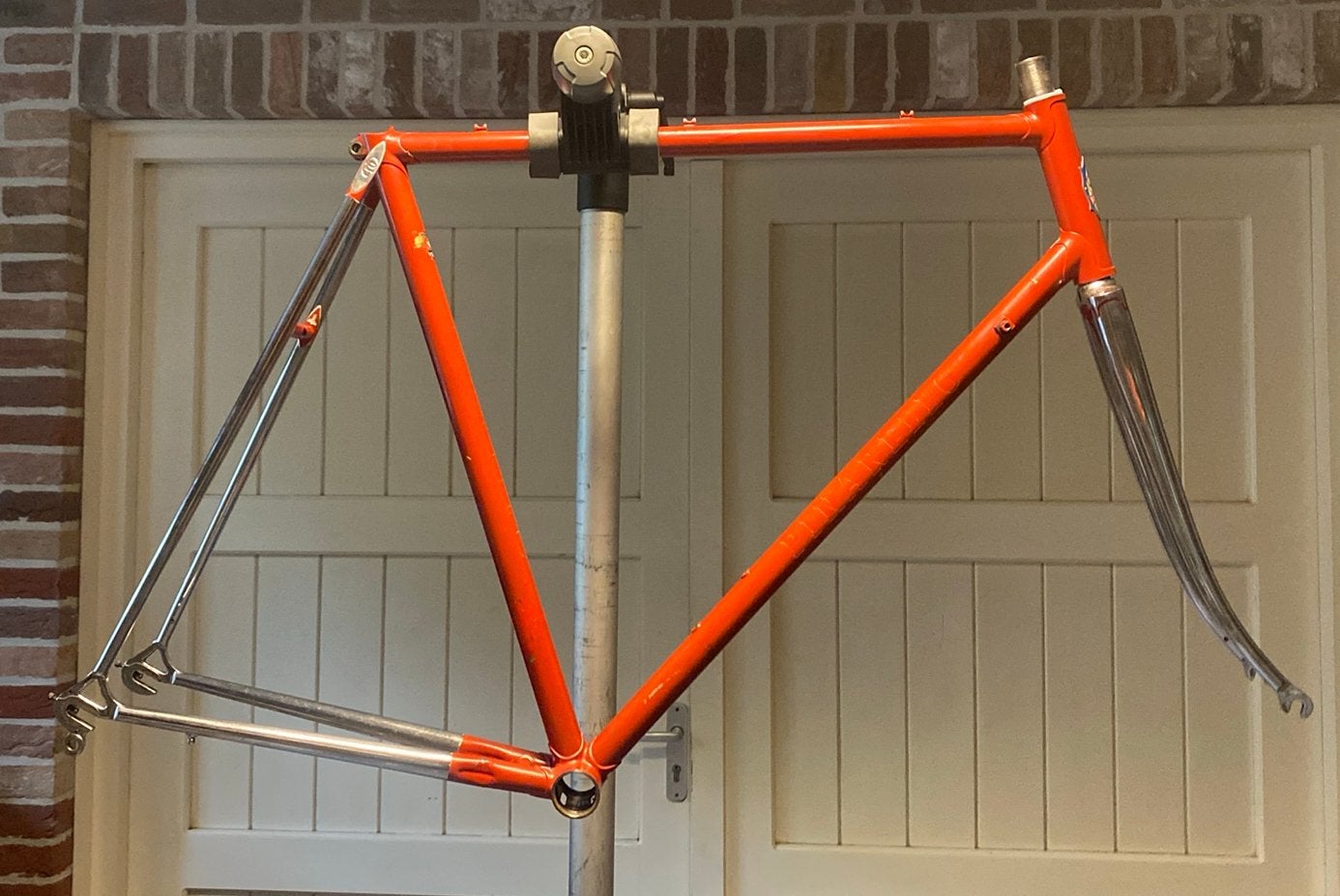 Racefiets frame Pinarello vintage, Fietsen en Brommers, Fietsen | Racefietsen, Overige merken, Staal, Ophalen of Verzenden, Zo goed als nieuw