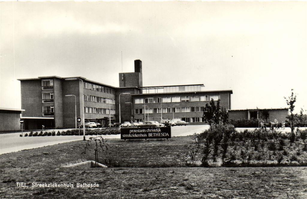 Tiel, Streekziekenhuis Bethesda - ongelopen, Ophalen of Verzenden, Voor 1920, Ongelopen, Gelderland