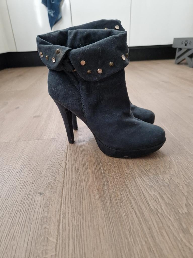 Laarsjes maat 40, Kleding | Dames, Schoenen, Blauw, Lage of Enkellaarzen, Ophalen of Verzenden, Zo goed als nieuw