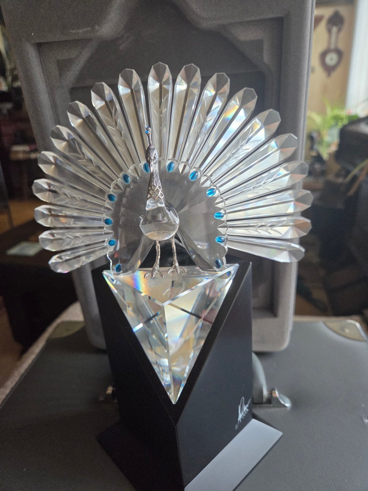 Swarovski The Peacock Limited Edition 1998 - Pronkstuk, Ophalen of Verzenden, Zo goed als nieuw