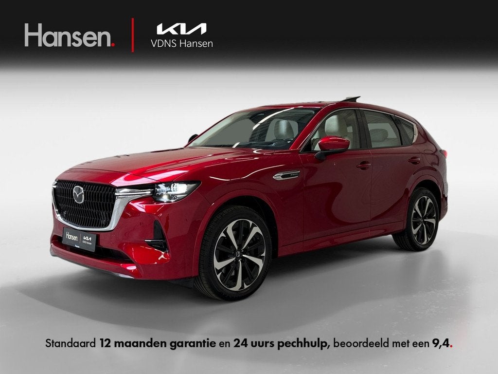 Mazda CX-60 2.5 e-SkyActiv PHEV Homura I Panoramadak I Elek., Automaat, Gebruikt, Euro 6, 2500 kg