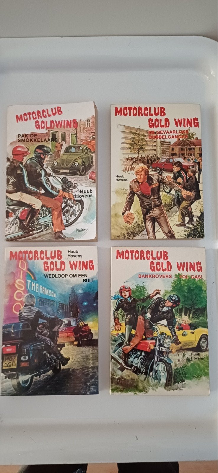 Motorclub  Goldwing  4x, Boeken, Ophalen of Verzenden, Gelezen