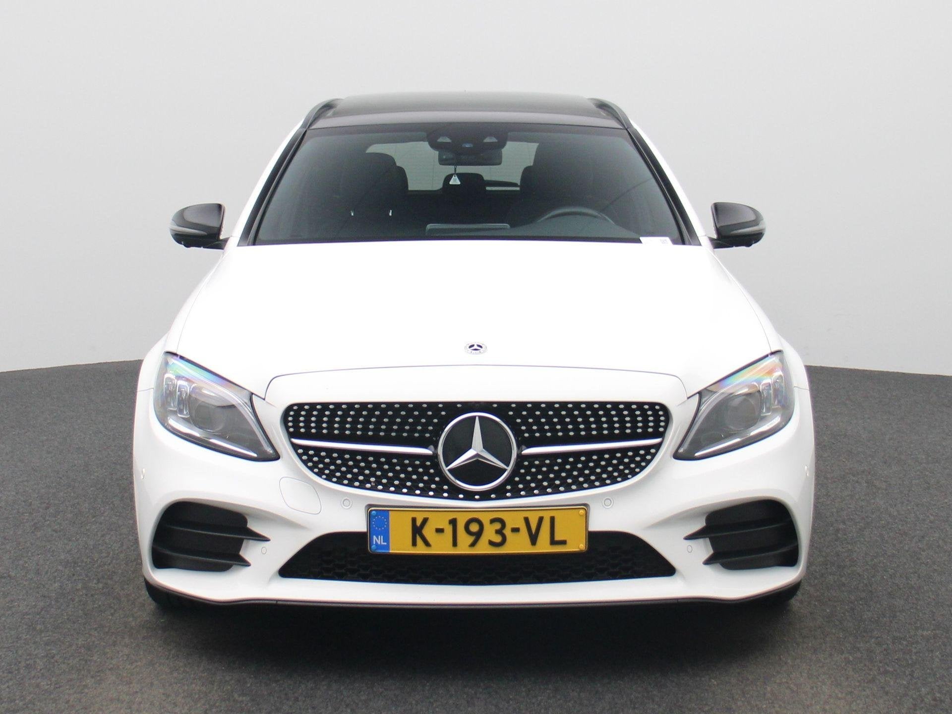 Mercedes-Benz C-klasse Estate 180 Business Solution AMG | AU, Automaat, 12 maanden, Leder en Stof, Wit