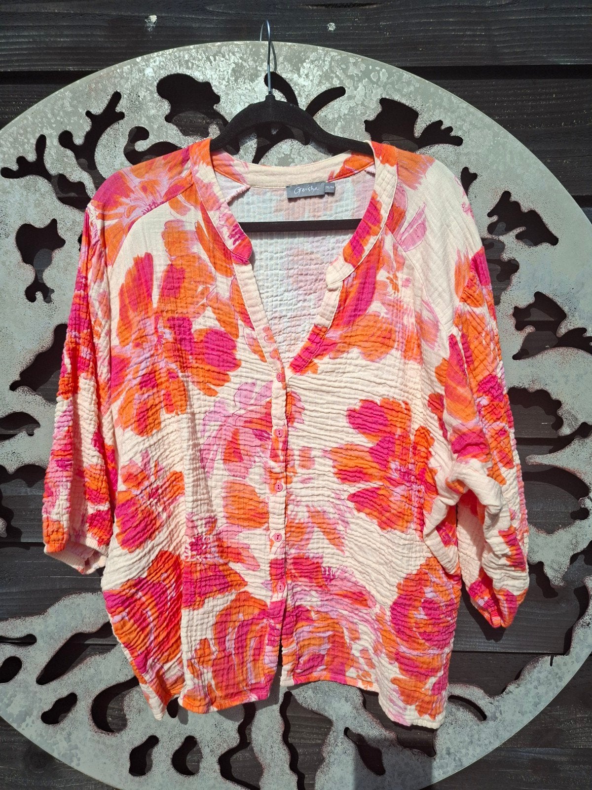 blouse 44 geisha, Kleding | Dames, Geisha, Meerkleurig, Maat 42/44 (L), Ophalen of Verzenden