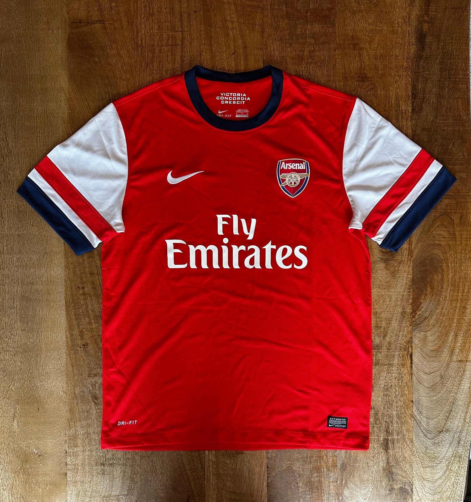 Arsenal Home Shirt 2012/2013 - Maat L, Maat L, Verzenden, Zo goed als nieuw, Shirt