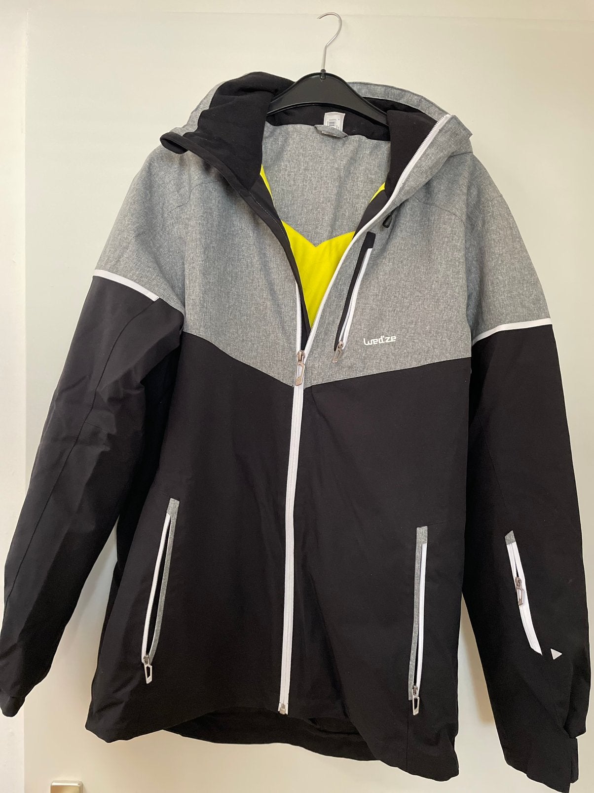 Ski jas heren, Ophalen of Verzenden, Zo goed als nieuw, Blauw