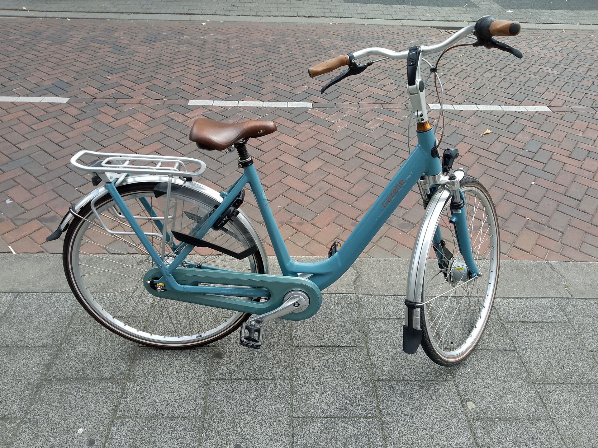 Gazelle Orange C7+ d53 damesfiets bijna nieuwstaat!, 53 tot 56 cm, -, -, Zo goed als nieuw