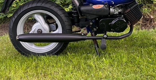 Uitlaat Tomos A3 / A35 26mm Tecno Speedy STD zwart E1 / E2, Ophalen of Verzenden, Nieuw, Uitlaat