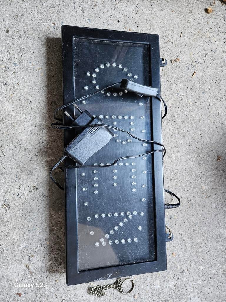 Elektrisch LED Open Bord - Winkelreclame, Verzamelen, Ophalen of Verzenden