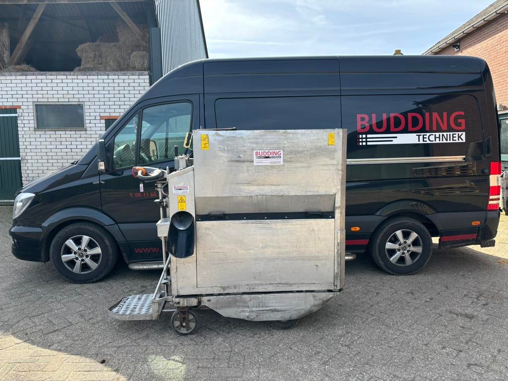Doseerwagen met weging, Vliebo, Info@buddingtechniek.nl, 3911rt