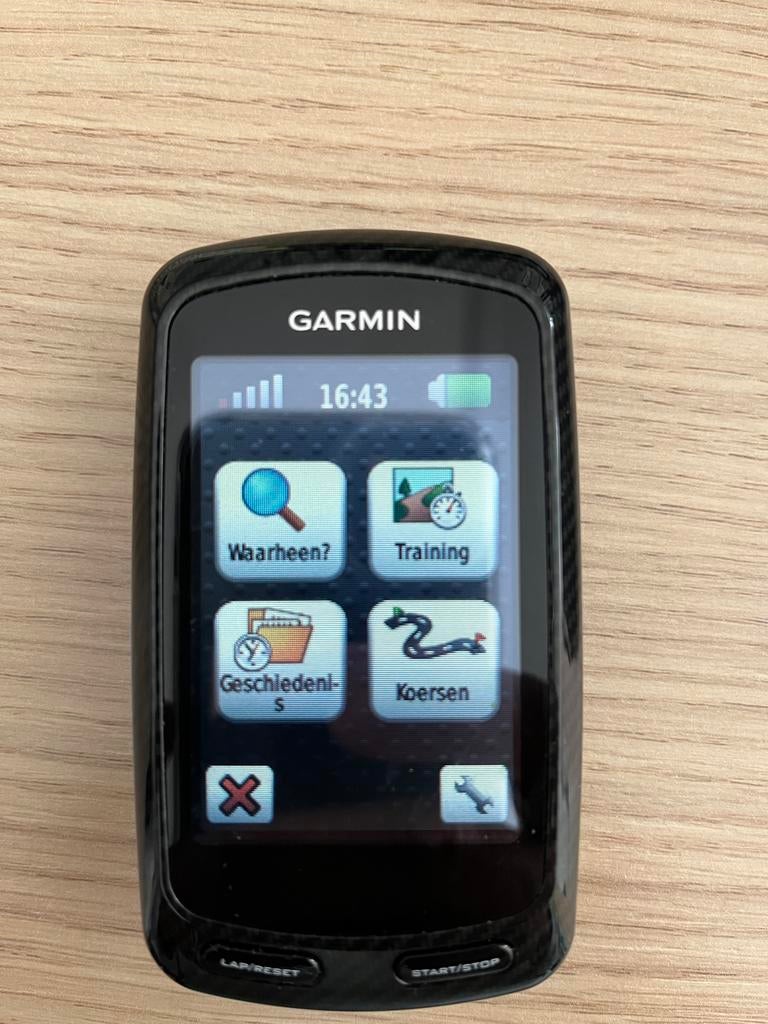 Garmin Edge 800 GPS fietscomputer, Ophalen, GPS, Gebruikt