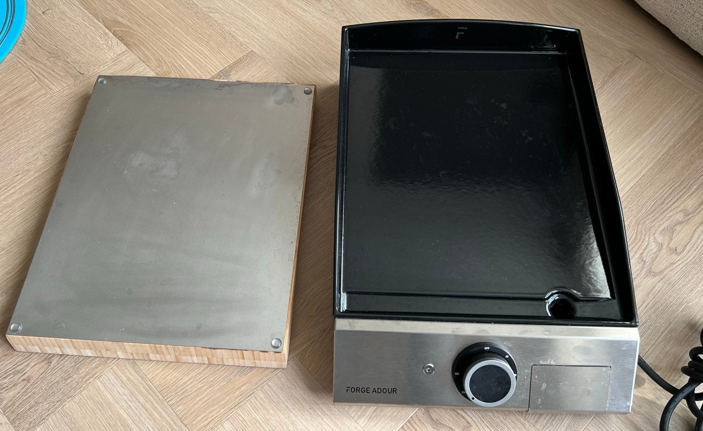 Forge Adour domestic 3285 elektrische bakplaat/grill., Ophalen of Verzenden, Zo goed als nieuw, Tafelgrill