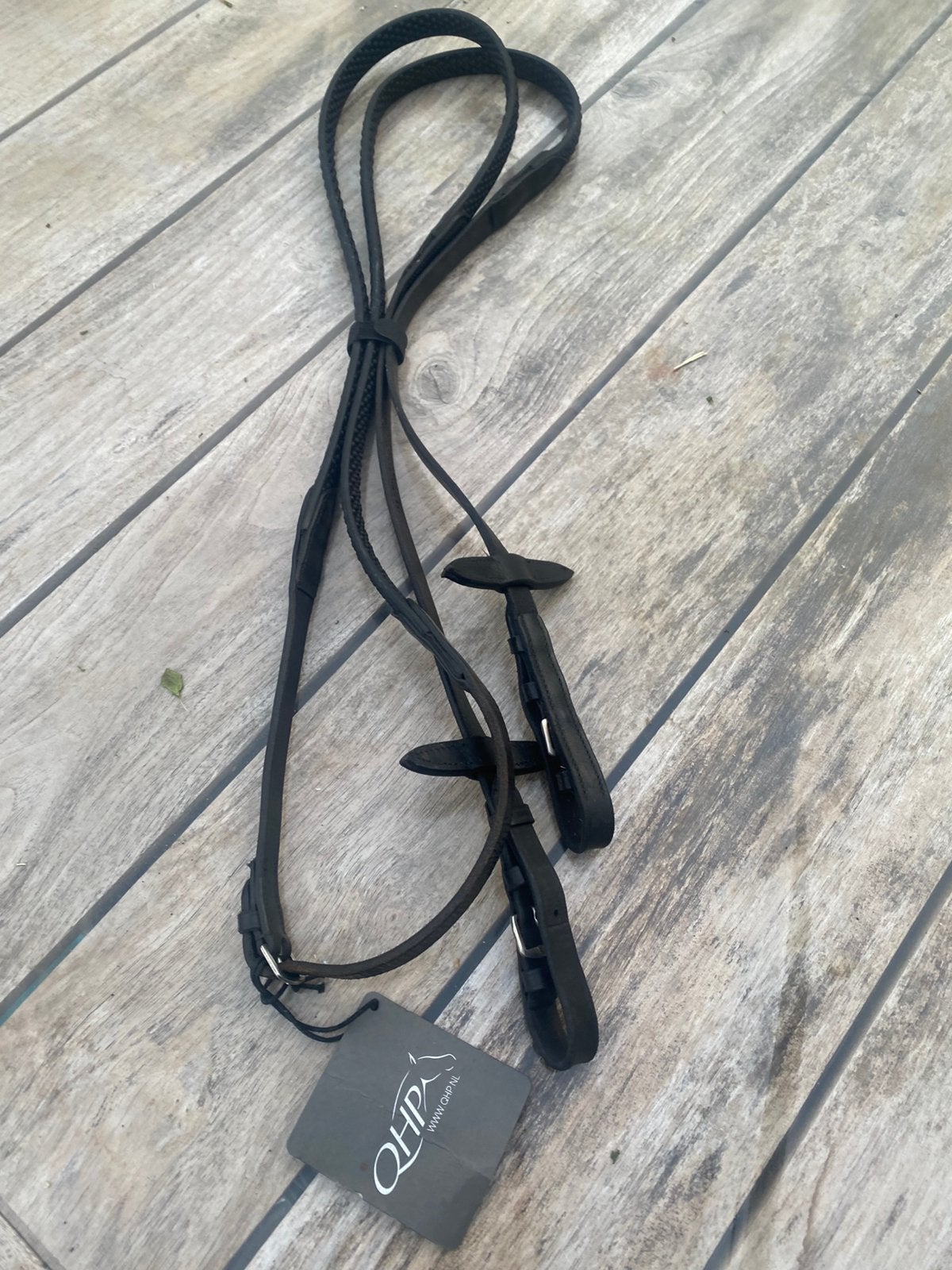 Nieuwe springteugel QHP zwart met rubber, Ophalen of Verzenden, Nieuw, Springen