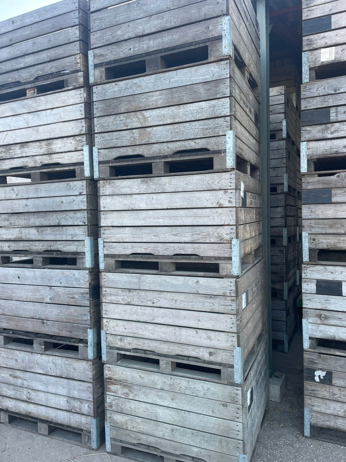 Palletkist / plantenbak / fruitkist, Ophalen, 100 cm of meer, 60 cm of meer, Bak of Kist
