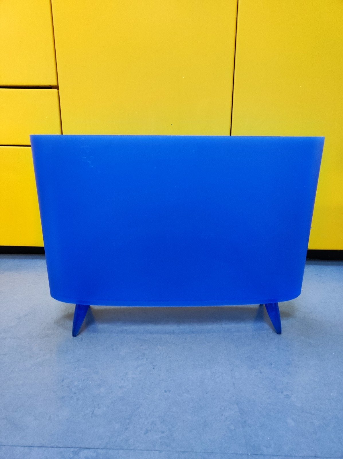 Blauwe Koziol lectuurbak, Ophalen of Verzenden