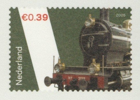 NS Stoomlokomotief Lok 3737 Maximumkaart   t-39 jdu , Ophalen of Verzenden, Na 1940, Postfris