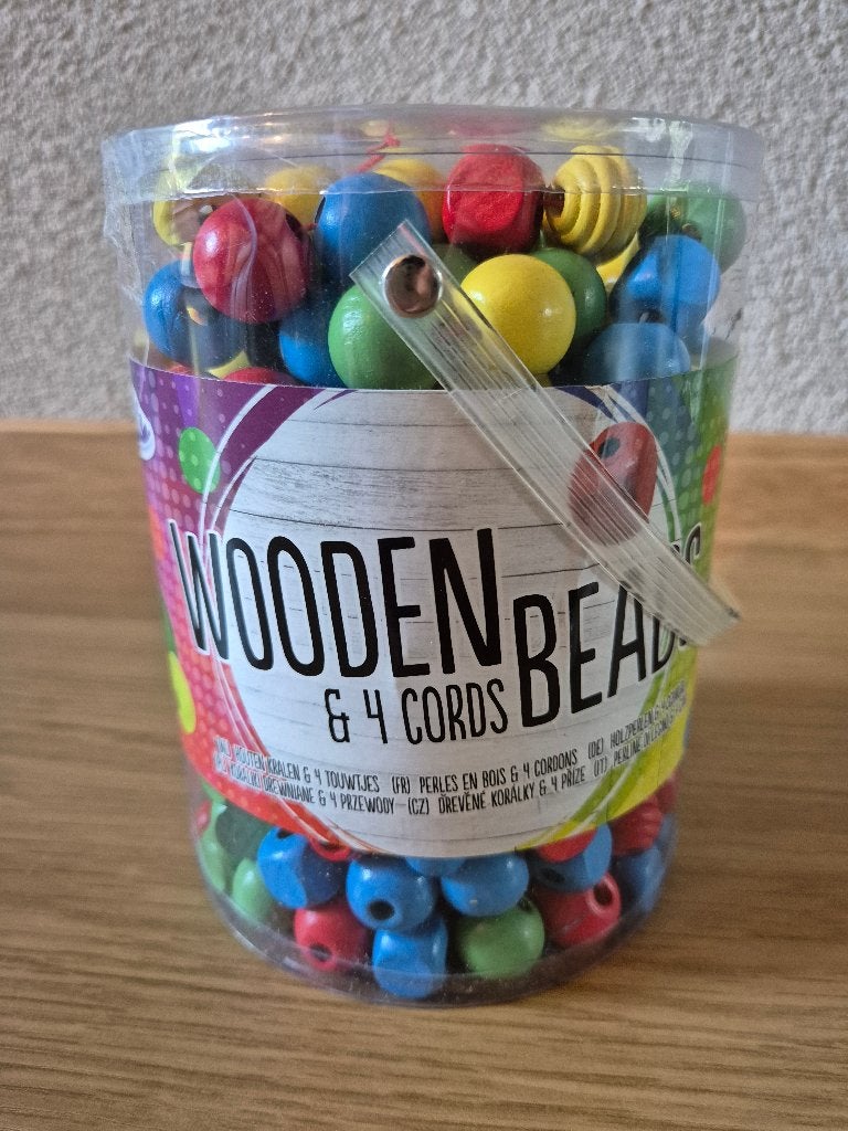 Houten kralen Grafix, Ophalen of Verzenden, Gebruikt