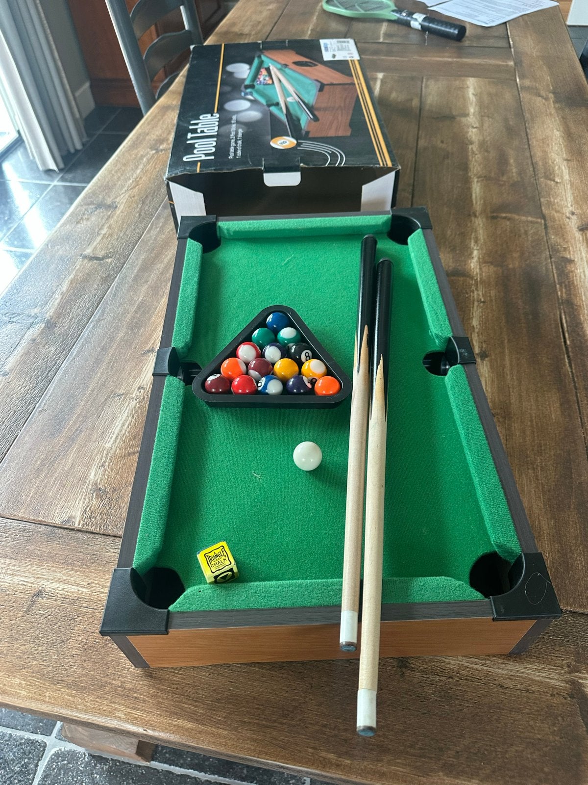 Mini Pooltafel, Ophalen, Zo goed als nieuw