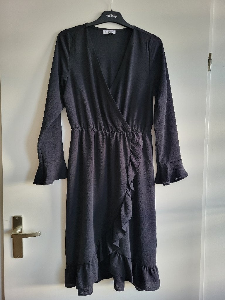 True Spirit jurk zwart, maat M, Maat 38/40 (M), Zwart, Ophalen of Verzenden, Knielengte