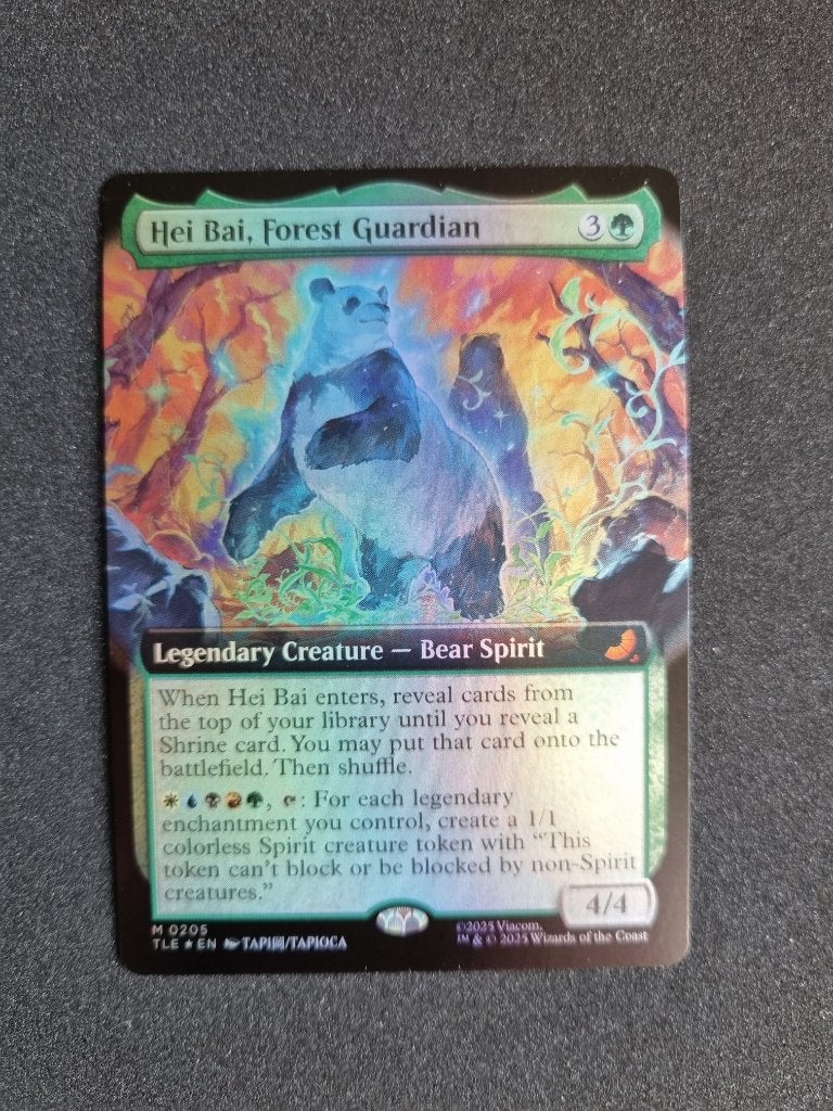 Hei Bai, Forest Guardian - Avatar: The Last Airbender, Ophalen of Verzenden, Zo goed als nieuw, Losse kaart, Foil
