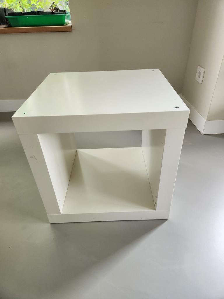 IKEA KALLAX/EXPEDIT vakkenkast wit, Huis en Inrichting, Ophalen, Minder dan 55 cm, Gebruikt, Modern, Scandinavisch