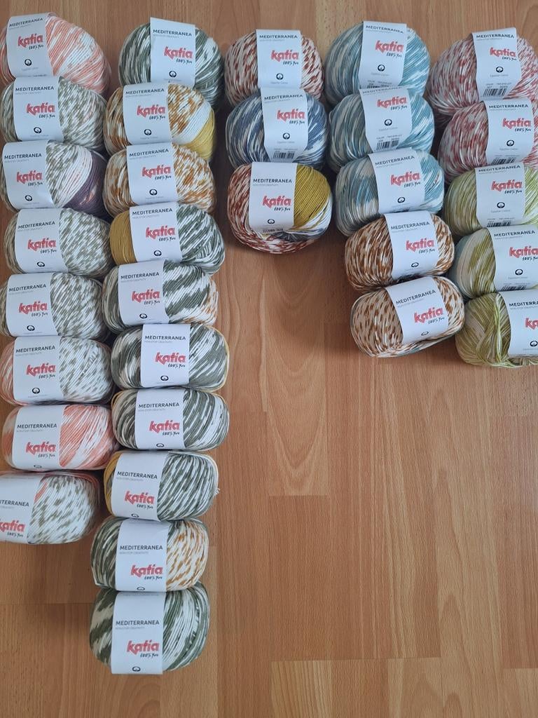 Katia Mediterranea, Verzenden, Nieuw, Breien of Haken, Wol of Garen